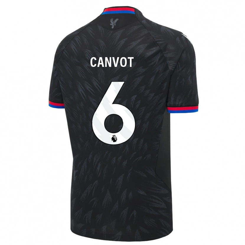 Danxen Kobiety Jaydee Canvot #6 Czarny Niebieski Czerwony Wyjazdowa Koszulka 2026/27 Koszulki Klubowe