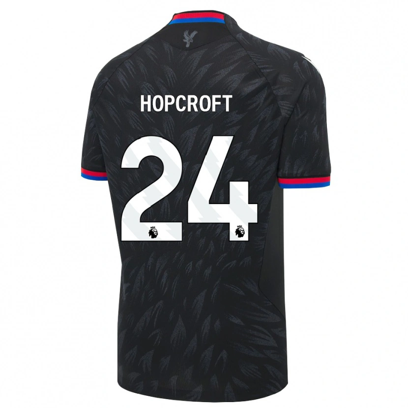 Danxen Kobiety Shanade Hopcroft #24 Czarny Niebieski Czerwony Wyjazdowa Koszulka 2026/27 Koszulki Klubowe
