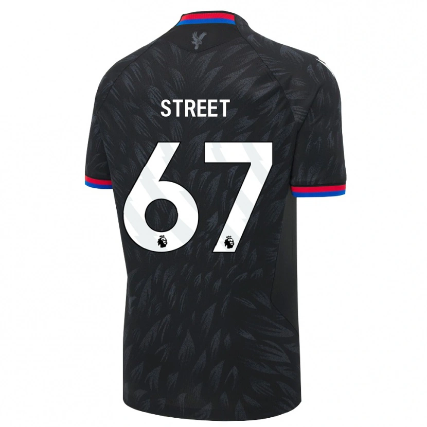 Danxen Kobiety Rob Street #67 Czarny Niebieski Czerwony Wyjazdowa Koszulka 2026/27 Koszulki Klubowe