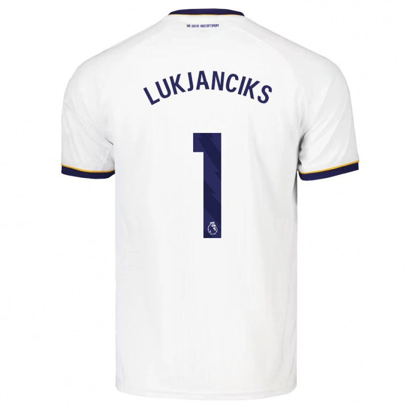 Danxen Kobiety Douglass Lukjanciks #1 Północnoniebieski Biały Żółty Wyjazdowa Koszulka 2026/27 Koszulki Klubowe