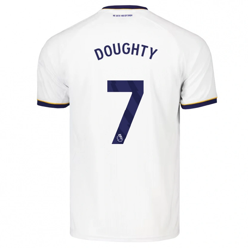 Danxen Kobiety Jake Doughty #7 Północnoniebieski Biały Żółty Wyjazdowa Koszulka 2026/27 Koszulki Klubowe
