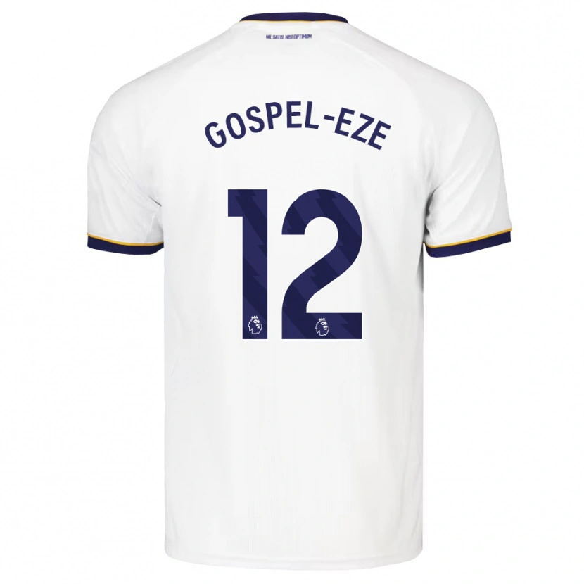 Danxen Kobiety Goodness Gospel-Eze #12 Północnoniebieski Biały Żółty Wyjazdowa Koszulka 2026/27 Koszulki Klubowe