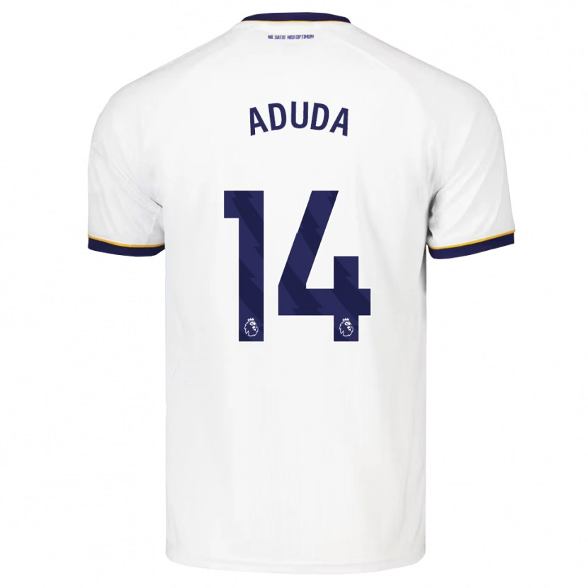 Danxen Kobiety Rodney Aduda #14 Północnoniebieski Biały Żółty Wyjazdowa Koszulka 2026/27 Koszulki Klubowe