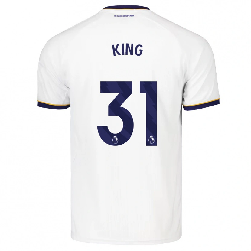 Danxen Kobiety Tom King #31 Północnoniebieski Biały Żółty Wyjazdowa Koszulka 2026/27 Koszulki Klubowe