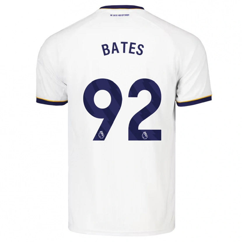Danxen Kobiety Callum Bates #92 Północnoniebieski Biały Żółty Wyjazdowa Koszulka 2026/27 Koszulki Klubowe