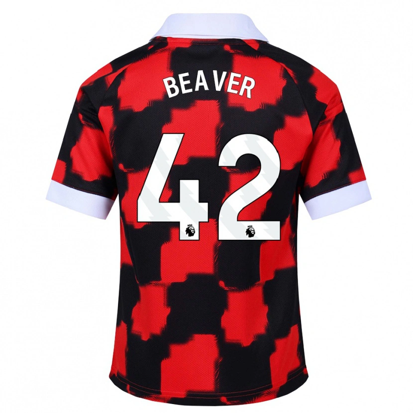 Danxen Kobiety Cat Beaver #42 Czerwony Biały Czarny Wyjazdowa Koszulka 2026/27 Koszulki Klubowe