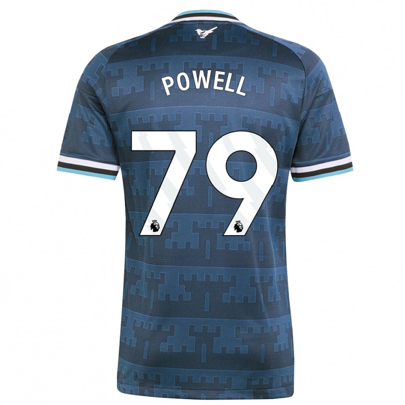 Danxen Kobiety Rory Powell #79 Żółty Czarny Niebieski Wyjazdowa Koszulka 2026/27 Koszulki Klubowe