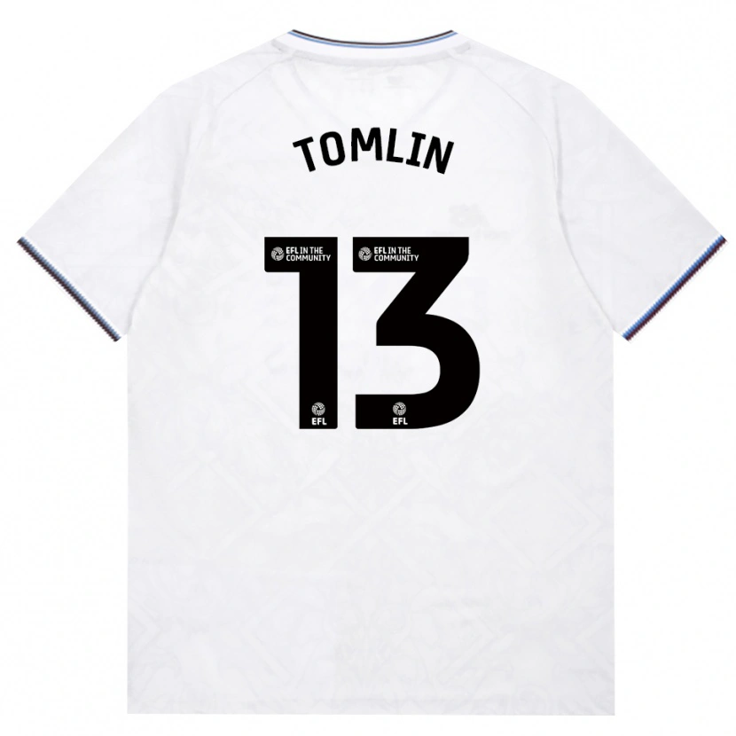 Danxen Kobiety Jack Tomlin #13 Bordowy Biały Wyjazdowa Koszulka 2026/27 Koszulki Klubowe