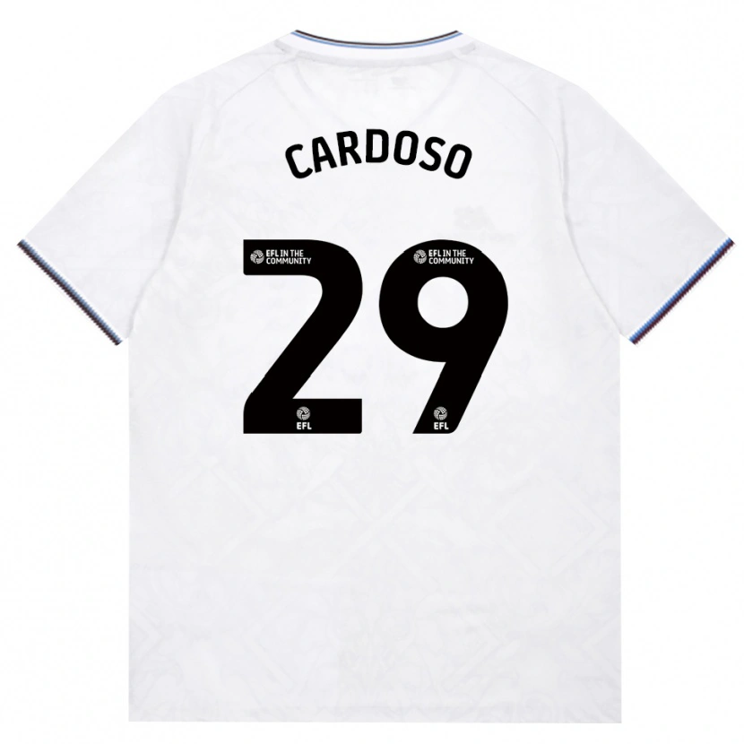 Danxen Kobiety Goncalo Cardoso #29 Bordowy Biały Wyjazdowa Koszulka 2026/27 Koszulki Klubowe