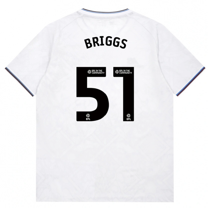 Danxen Kobiety Josh Briggs #51 Bordowy Biały Wyjazdowa Koszulka 2026/27 Koszulki Klubowe