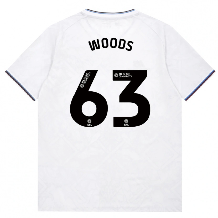 Danxen Kobiety Archie Woods #63 Bordowy Biały Wyjazdowa Koszulka 2026/27 Koszulki Klubowe