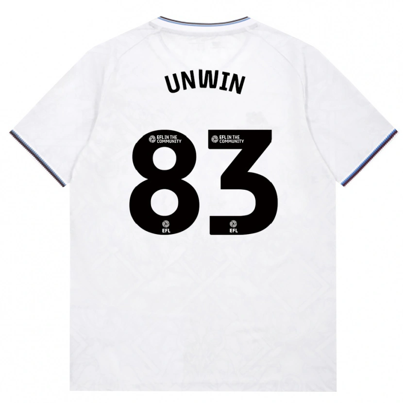Danxen Kobiety Jonathan Unwin #83 Bordowy Biały Wyjazdowa Koszulka 2026/27 Koszulki Klubowe