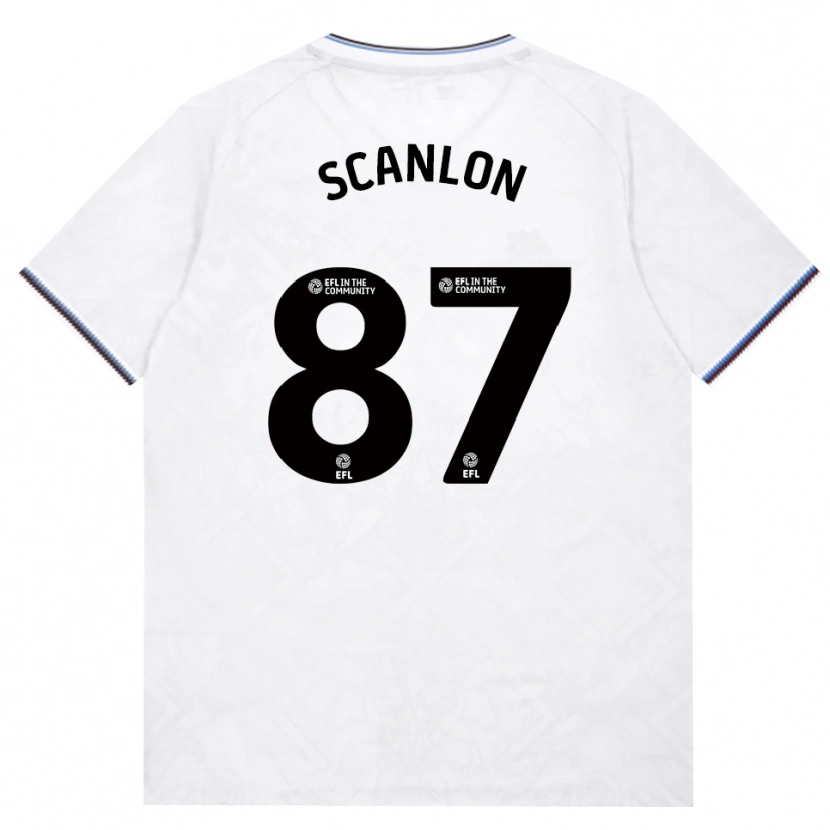 Danxen Kobiety Joe Scanlon #87 Bordowy Biały Wyjazdowa Koszulka 2026/27 Koszulki Klubowe