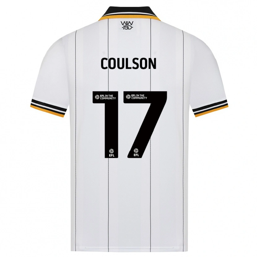 Danxen Kobiety Tyler Coulson #17 Pomarańczowy Biały Czarny Wyjazdowa Koszulka 2026/27 Koszulki Klubowe