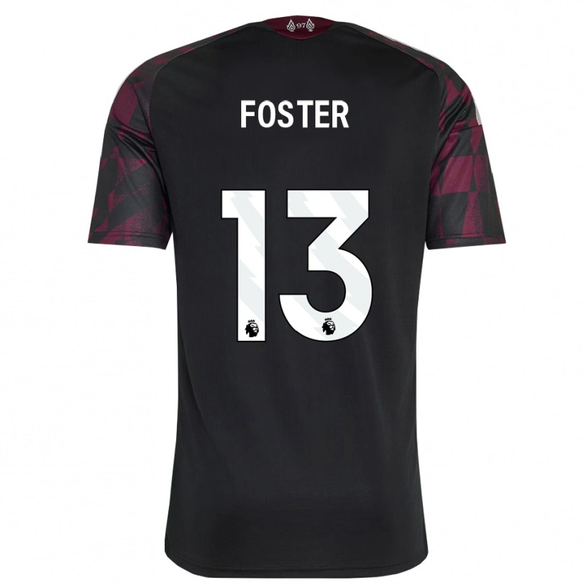 Danxen Kobiety Rylee Foster #13 Czarny Biały Fioletowy Trzeci Komplet Koszulka 2026/27 Koszulki Klubowe