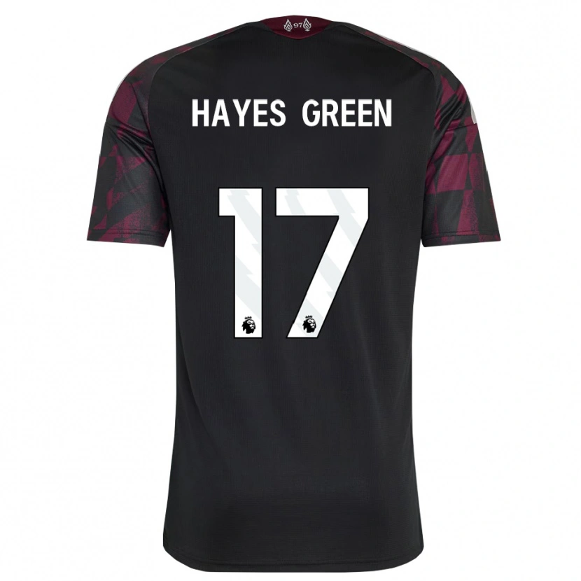 Danxen Kobiety Charlie Hayes-Green #17 Czarny Biały Fioletowy Trzeci Komplet Koszulka 2026/27 Koszulki Klubowe