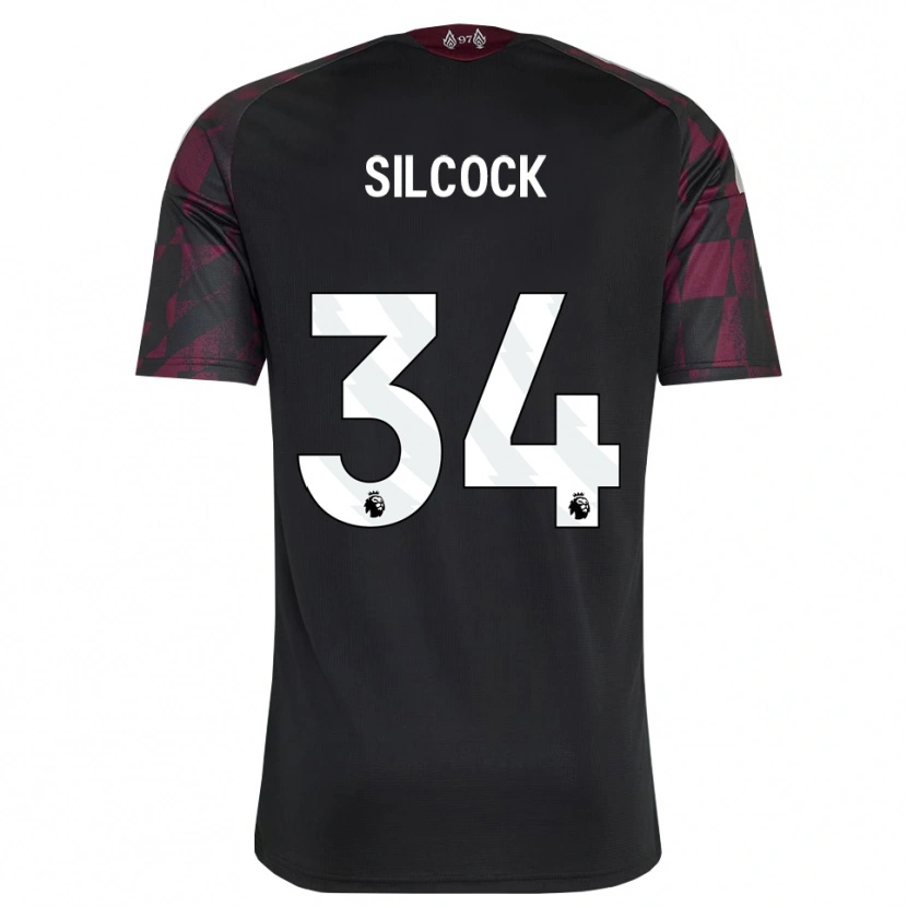 Danxen Kobiety Hannah Silcock #34 Czarny Biały Fioletowy Trzeci Komplet Koszulka 2026/27 Koszulki Klubowe