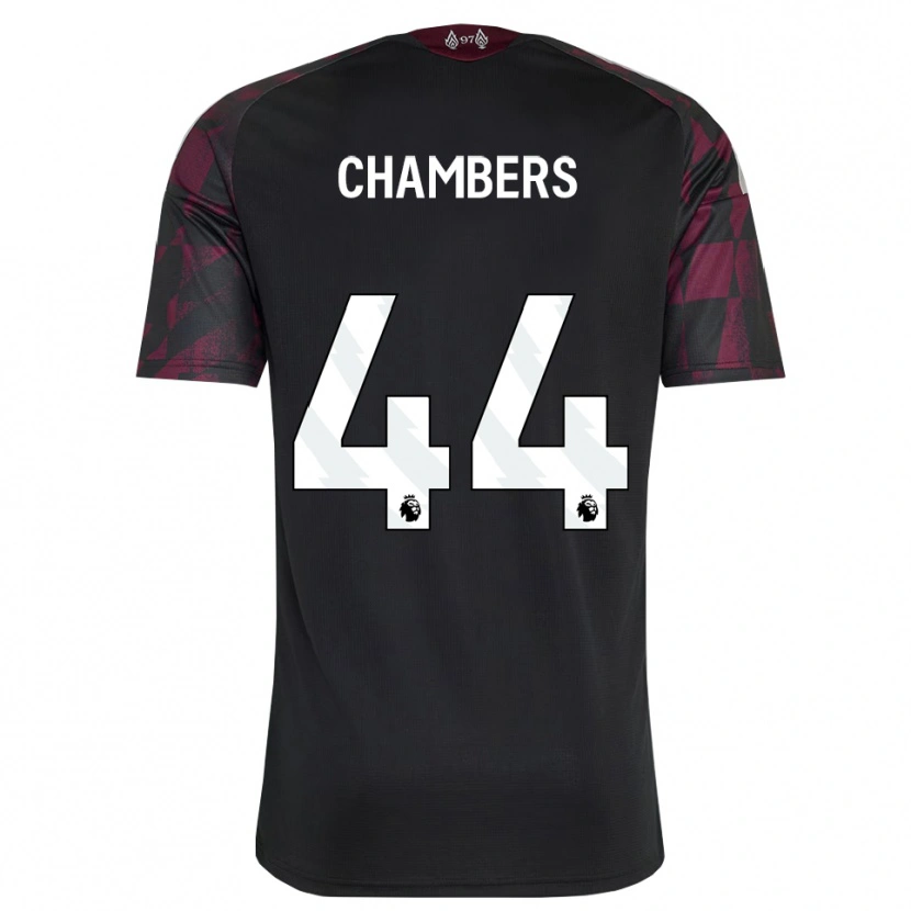 Danxen Kobiety Luke Chambers #44 Czarny Biały Fioletowy Trzeci Komplet Koszulka 2026/27 Koszulki Klubowe