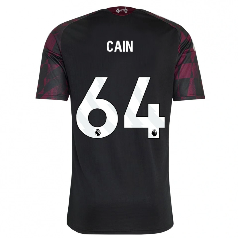 Danxen Kobiety Jake Cain #64 Czarny Biały Fioletowy Trzeci Komplet Koszulka 2026/27 Koszulki Klubowe