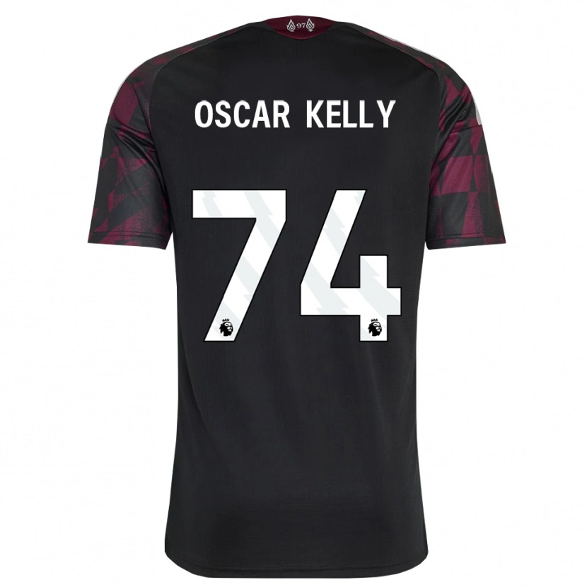 Danxen Kobiety Oscar Kelly #74 Czarny Biały Fioletowy Trzeci Komplet Koszulka 2026/27 Koszulki Klubowe