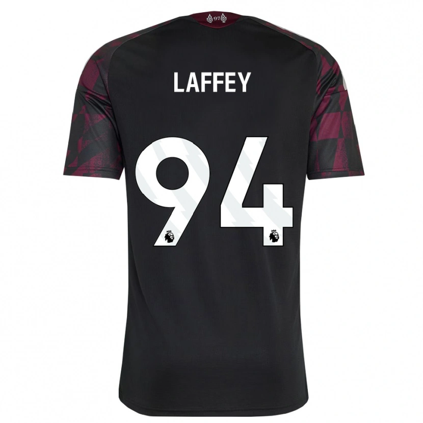 Danxen Kobiety Michael Laffey #94 Czarny Biały Fioletowy Trzeci Komplet Koszulka 2026/27 Koszulki Klubowe