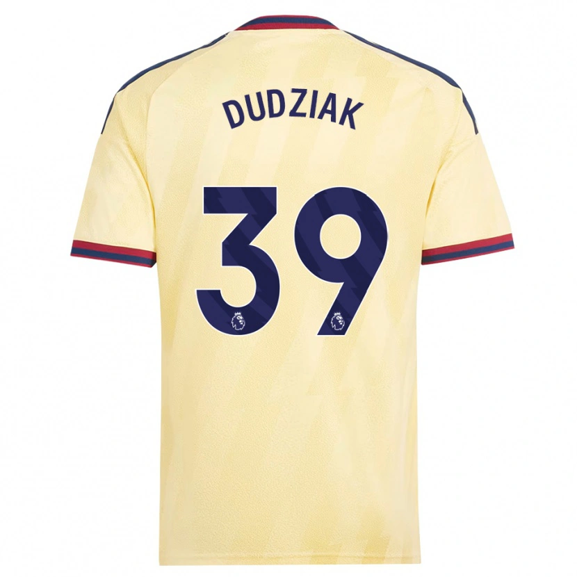 Danxen Kobiety Harrison Dudziak #39 Jasnożółty Północnoniebieski Trzeci Komplet Koszulka 2026/27 Koszulki Klubowe