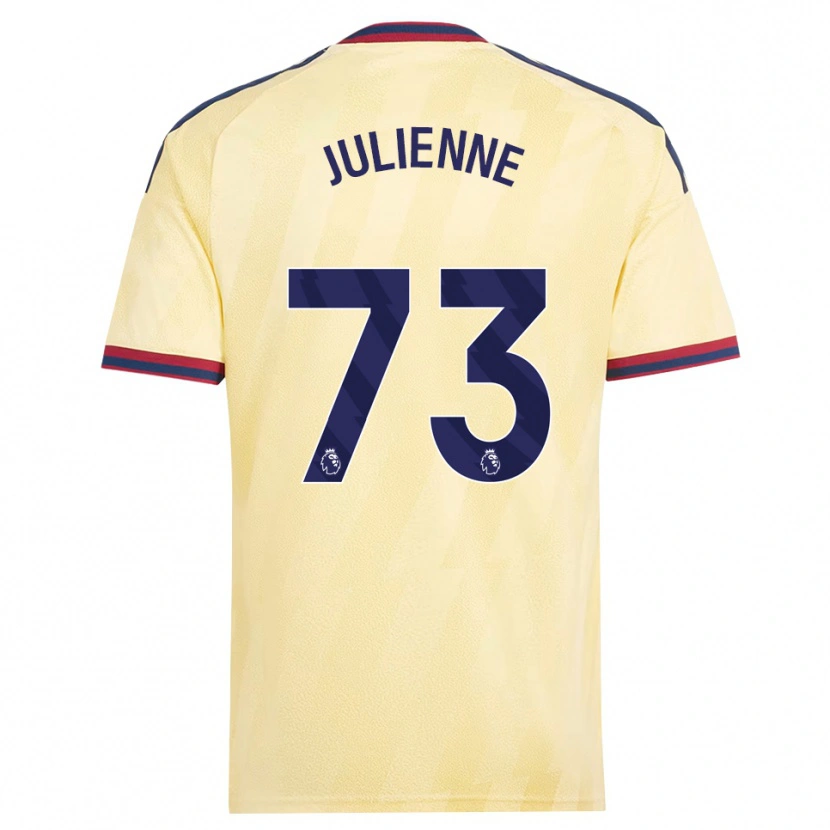 Danxen Kobiety Theo Julienne #73 Jasnożółty Północnoniebieski Trzeci Komplet Koszulka 2026/27 Koszulki Klubowe