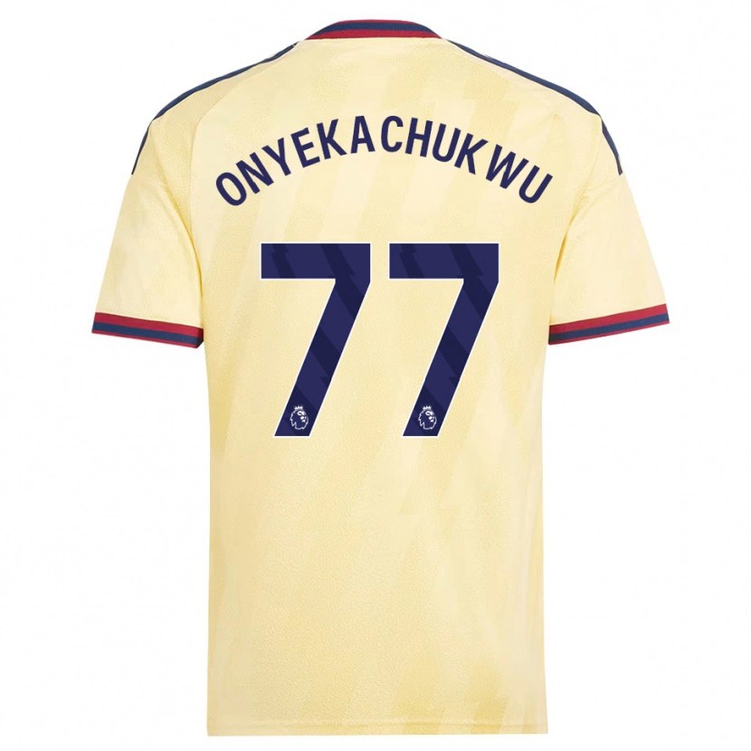 Danxen Kobiety Samuel Onyekachukwu #77 Jasnożółty Północnoniebieski Trzeci Komplet Koszulka 2026/27 Koszulki Klubowe