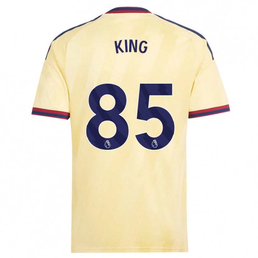 Danxen Kobiety Josiah King #85 Jasnożółty Północnoniebieski Trzeci Komplet Koszulka 2026/27 Koszulki Klubowe