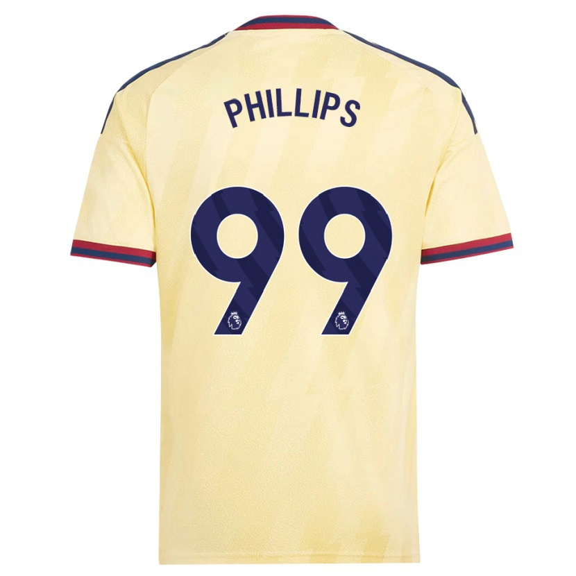 Danxen Kobiety Charlie Phillips #99 Jasnożółty Północnoniebieski Trzeci Komplet Koszulka 2026/27 Koszulki Klubowe