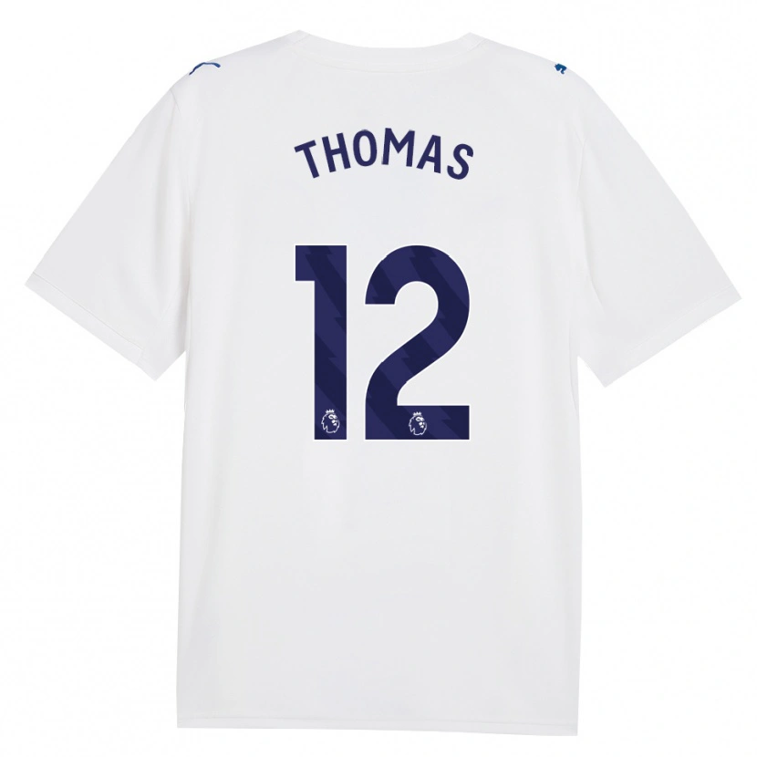 Danxen Kobiety Rhys Thomas #12 Granatowy Biały Trzeci Komplet Koszulka 2026/27 Koszulki Klubowe