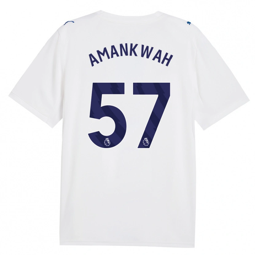 Danxen Kobiety Yeboah Amankwah #57 Granatowy Biały Trzeci Komplet Koszulka 2026/27 Koszulki Klubowe