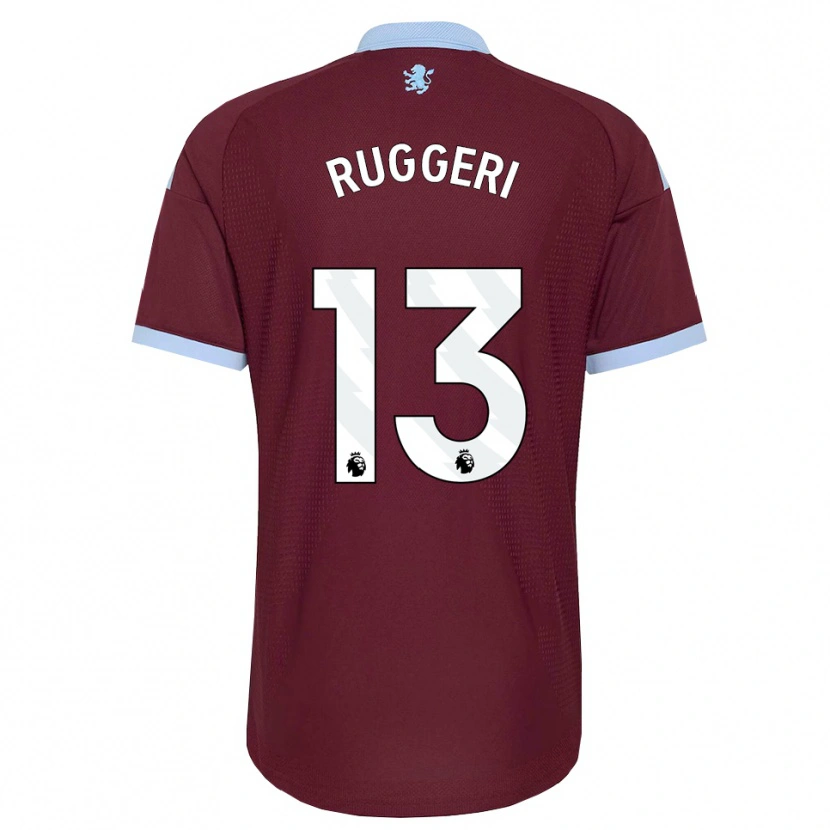 Danxen Kobiety Matteo Ruggeri #13 Niebieski Chaber Bordowy Domowa Koszulka 2026/27 Koszulki Klubowe