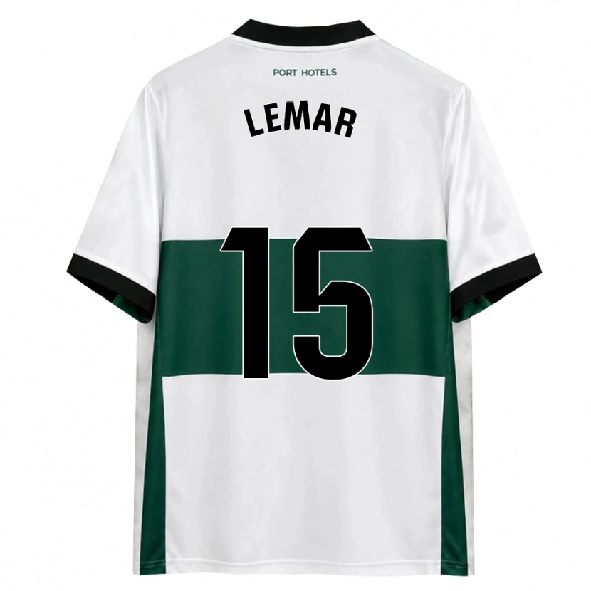 Danxen Dzieci Thomas Lemar #15 Zielony Biały Czerwony Domowa Koszulka 2026/27 Koszulki Klubowe