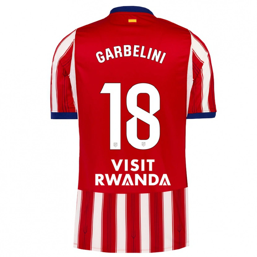 Danxen Dzieci Gio Garbelini #18 Królewski Niebieski Czerwony Biały Domowa Koszulka 2026/27 Koszulki Klubowe