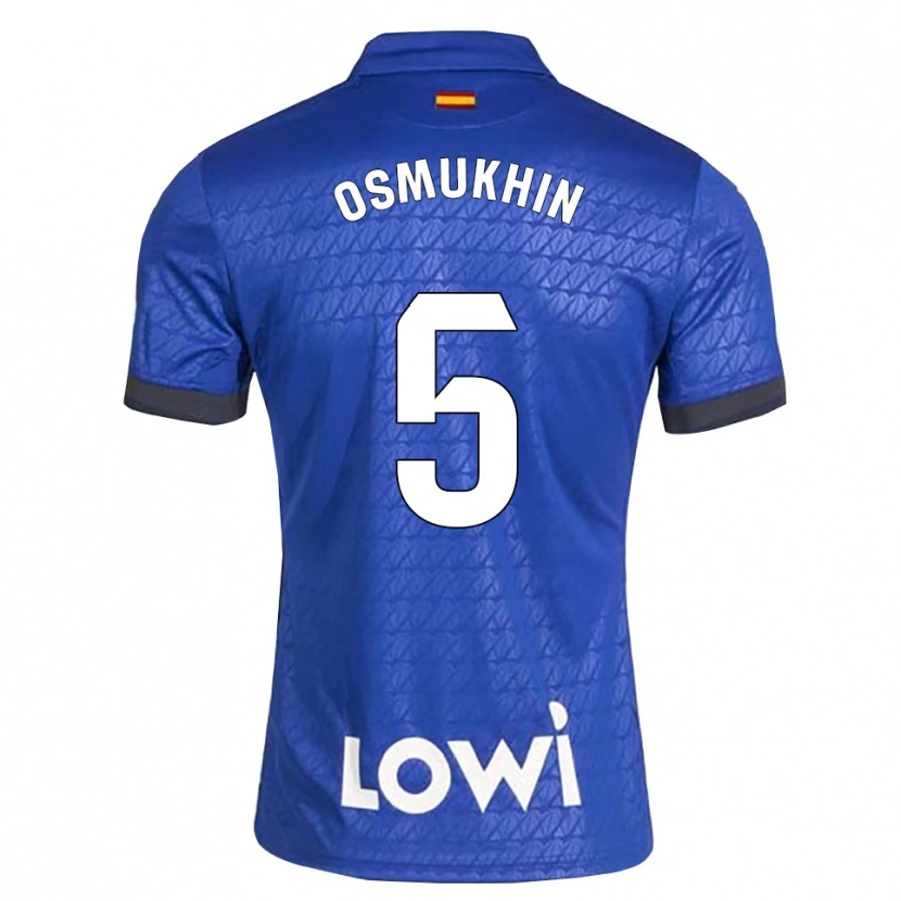 Danxen Dzieci Zakhar Osmukhin #5 Niebieski Biały Czarny Domowa Koszulka 2026/27 Koszulki Klubowe
