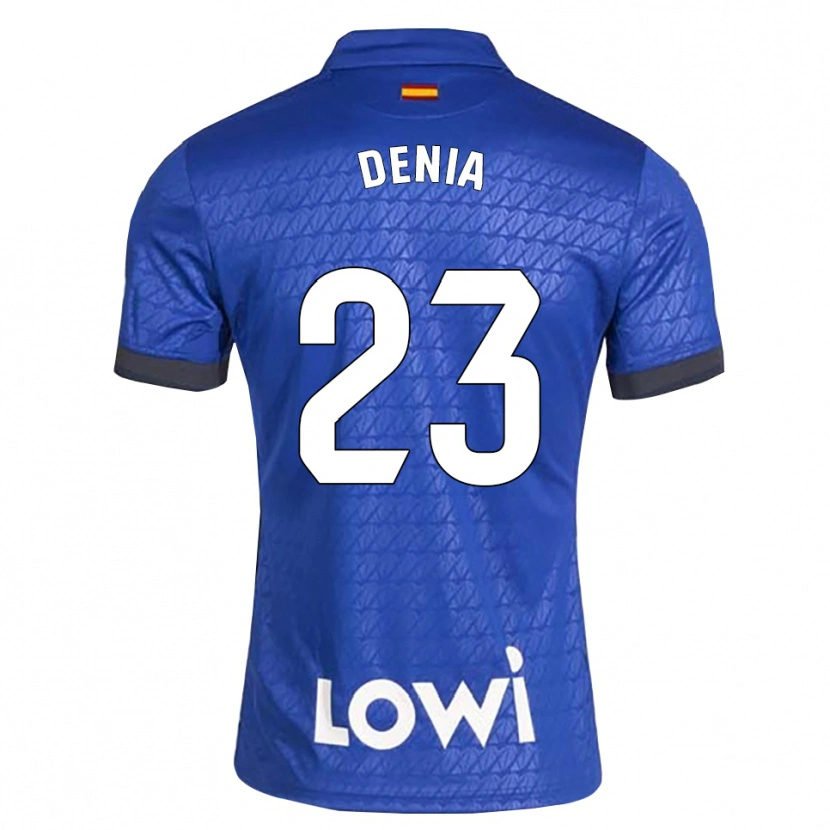 Danxen Dzieci Marcos Denia #23 Niebieski Biały Czarny Domowa Koszulka 2026/27 Koszulki Klubowe