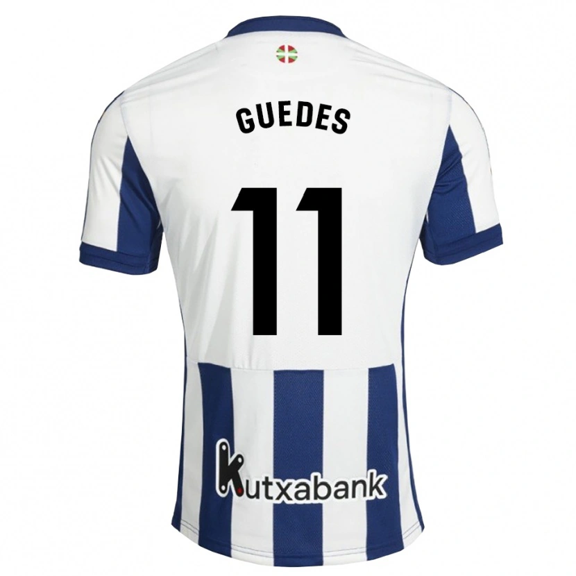Danxen Dzieci Gonçalo Guedes #11 Granatowy Biały Złoty Domowa Koszulka 2026/27 Koszulki Klubowe