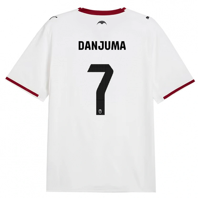 Danxen Dzieci Arnaut Danjuma #7 Czarny Biały Czerwony Żółty Domowa Koszulka 2026/27 Koszulki Klubowe