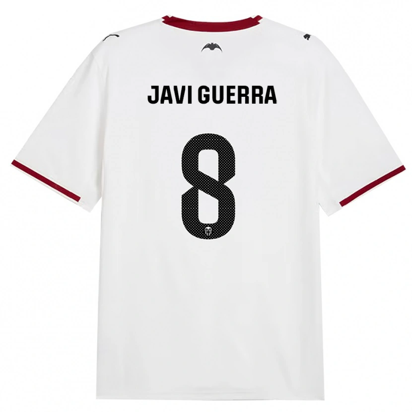 Danxen Dzieci Javi Guerra #8 Czarny Biały Czerwony Żółty Domowa Koszulka 2026/27 Koszulki Klubowe