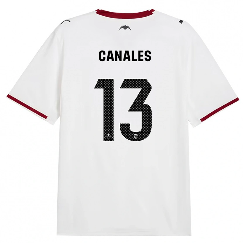Danxen Dzieci Antonia Canales #13 Czarny Biały Czerwony Żółty Domowa Koszulka 2026/27 Koszulki Klubowe