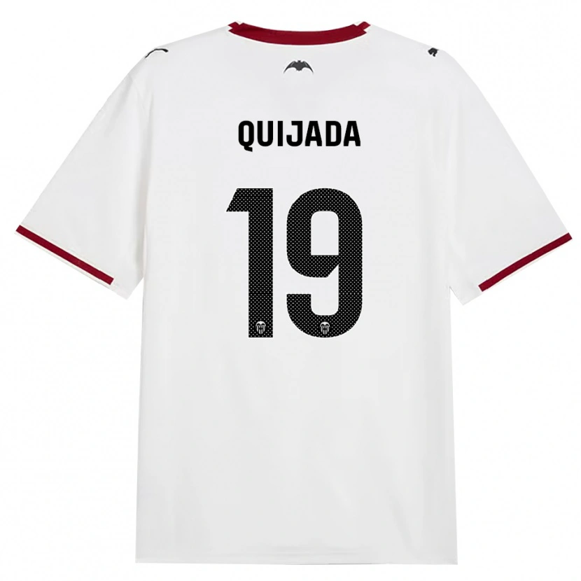 Danxen Dzieci Nico Quijada #19 Czarny Biały Czerwony Żółty Domowa Koszulka 2026/27 Koszulki Klubowe