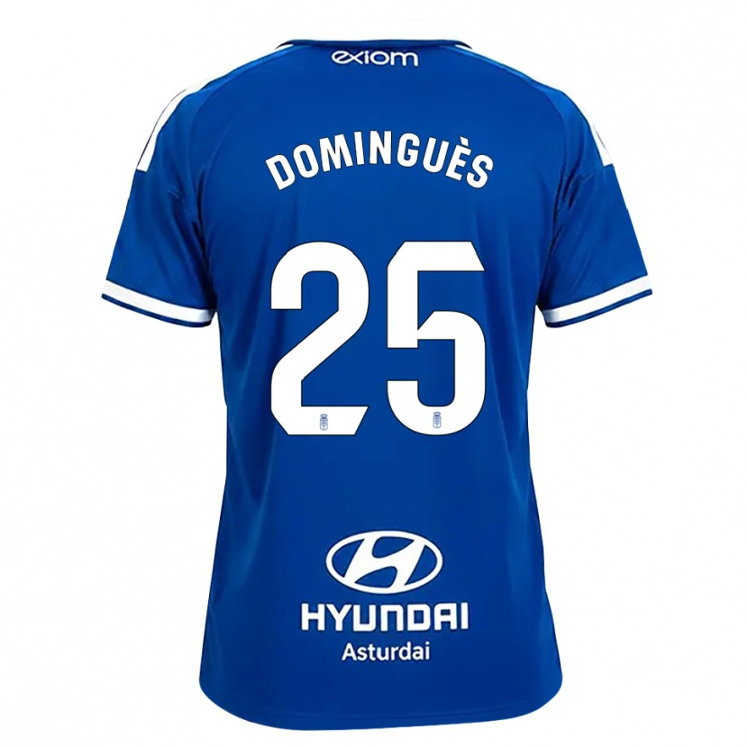 Danxen Dzieci Brandon Dominguès #25 Średni Niebieski Biały Domowa Koszulka 2026/27 Koszulki Klubowe
