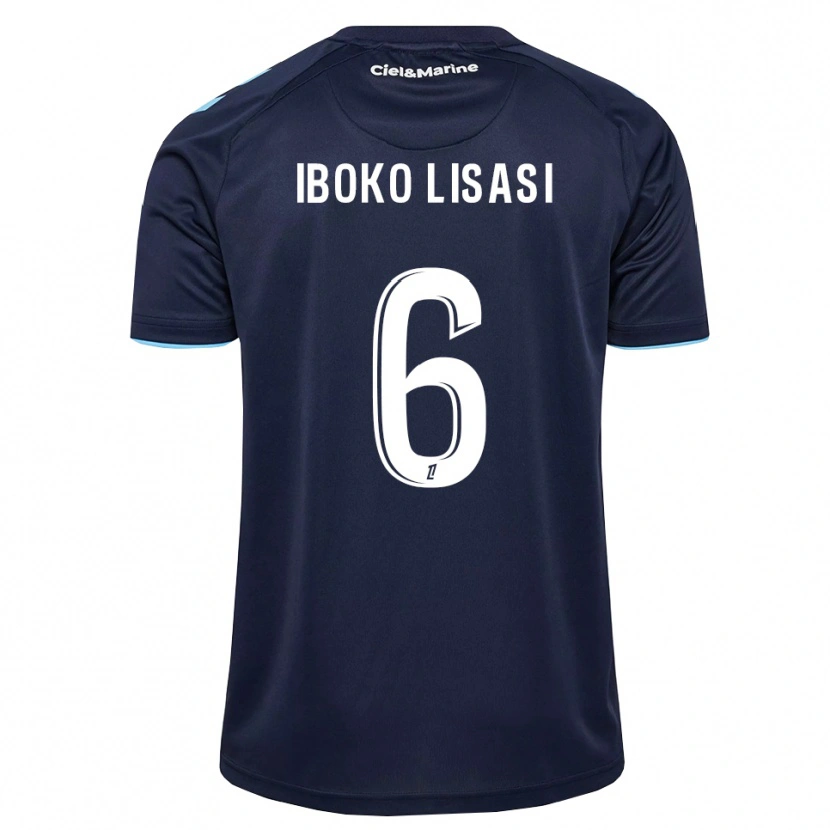 Danxen Dzieci Malachie Iboko Lisasi #6 Błękitny Północny Niebieski Domowa Koszulka 2026/27 Koszulki Klubowe