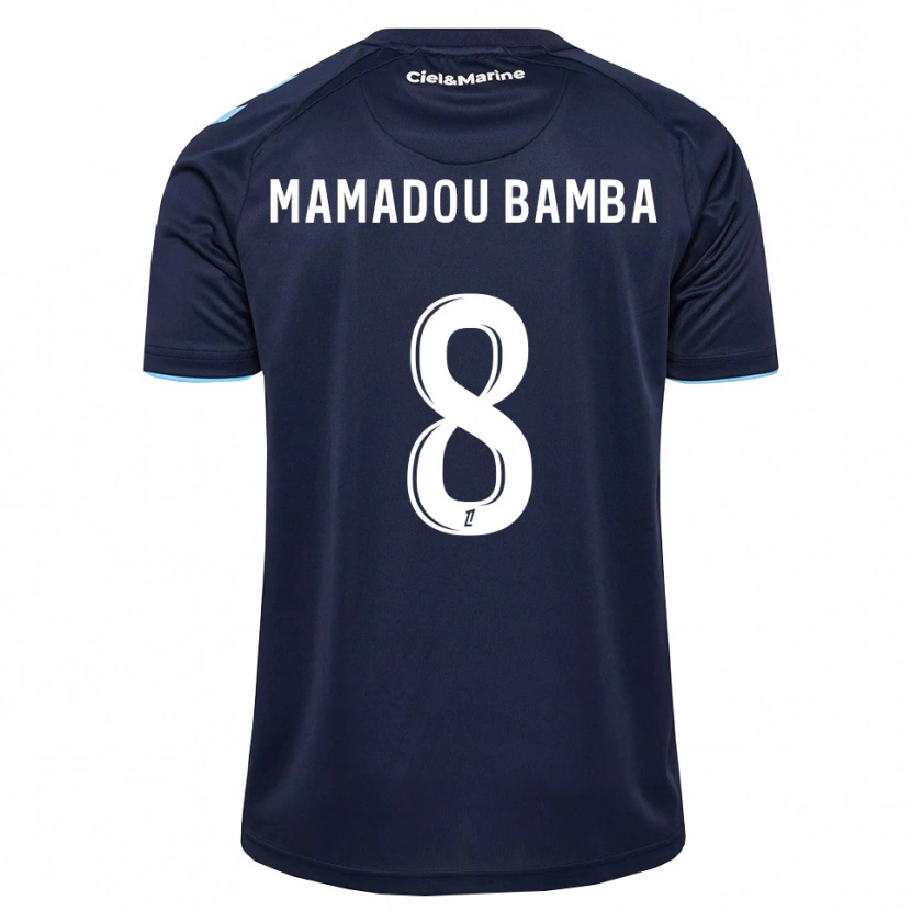 Danxen Dzieci Ben Mamadou Bamba #8 Błękitny Północny Niebieski Domowa Koszulka 2026/27 Koszulki Klubowe