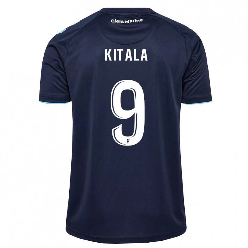 Danxen Dzieci Yann Kitala #9 Błękitny Północny Niebieski Domowa Koszulka 2026/27 Koszulki Klubowe