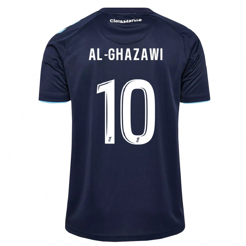 Danxen Dzieci Zayn Al-Ghazawi #10 Błękitny Północny Niebieski Domowa Koszulka 2026/27 Koszulki Klubowe