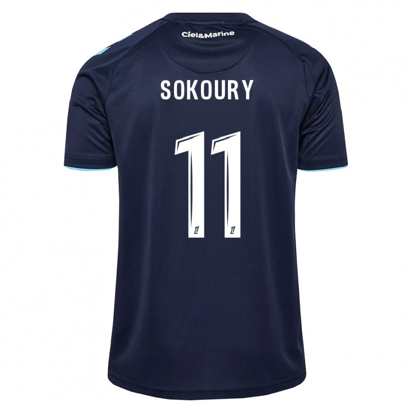 Danxen Dzieci Junior Sokoury #11 Błękitny Północny Niebieski Domowa Koszulka 2026/27 Koszulki Klubowe