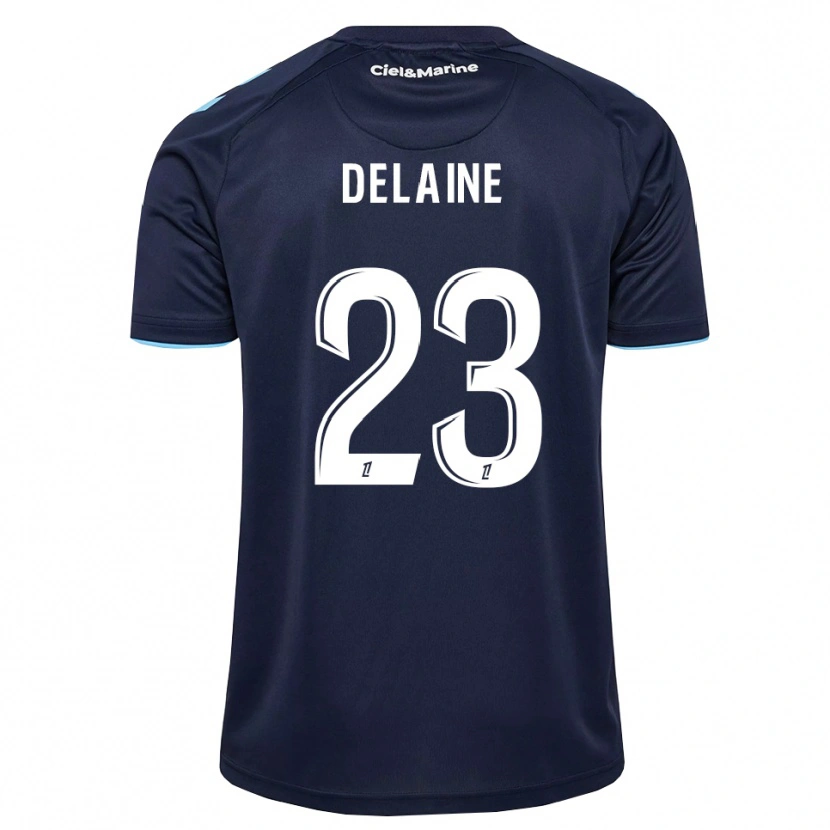 Danxen Dzieci Thomas Delaine #23 Błękitny Północny Niebieski Domowa Koszulka 2026/27 Koszulki Klubowe