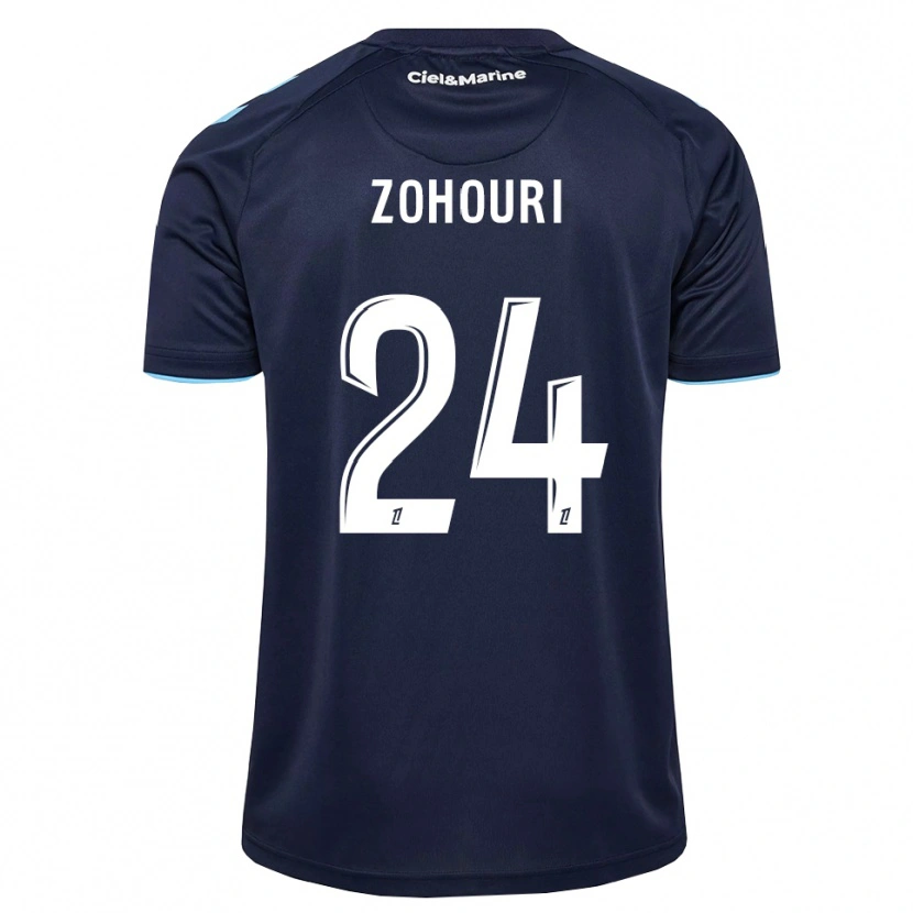 Danxen Dzieci Guy-Noël Zohouri #24 Błękitny Północny Niebieski Domowa Koszulka 2026/27 Koszulki Klubowe